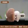 Bonita Pantalla Decorativa de Ganso Blanco Grande Figura Acostada Regalo Sanador para Escritorio de Oficina Cumpleaños de Mejor Amigo