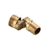 Torneira de Chuveiro Universal Toda em Cobre com Ângulo Excêntrico Ajustável e Ângulo de Curva de Diâmetro Variável para Ângulo da Válvula Misturadora