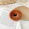 Otoño e Invierno Nuevo Anillo de Pelo de Imitación de Conejo Súper Crujiente Estilo Chic Todo Fósforo Cuerda de Pelo de Felpa Cuerda para el Pelo Accesorios para el Cabello de Corea del Sur para Mujeres