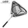 27972 LEO/Leo [Mini Red de Copia Triangular de Color Aleación de Aluminio] Pesca con Mosca Plegable de Mano Equipo de Pesca Transfronterizo