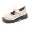 Zapatos de Piel para Niña 2026 Nuevo Estilo Moño Zapatos Pequeños de Piel para Niño Zapatos de Princesa Zapatos Casuales de Suela Suave para Niña Planos