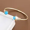 Suprimento Especial Transfronteiriço da Amazon Modelo Novo Mais Vendido Design de Glória da Manhã Pulseira de Punho Aberto Personalidade Fashionável Feminina Ajustável