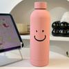 Nova caneca de isolamento frio do copo útil inss sorriso simples sorrindo cara caneca portátil de aço inoxidável copo do estudante