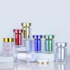 Frasco de Plástico Transparente para Tableta de Fábrica 30ml Grado Superior Cuidado de la Salud Cápsula de Medicamento Doble Tapa Frasco para Empaque de Tableta Bucal Grado Alimenticio