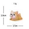 Micro Paisagem Criativa Simulação Cão Spitz Alemão Golden Retriever Corgi Partículas Fofas Acessórios Decorativos DIY Mini Enfeites Pequenos de Mesa
