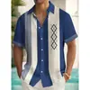 2026 Camisa Casual de Verano para Hombre con Estampado Digital, Nueva, Moderna y Personalizable