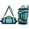 Bolsa Fitness Esportiva Masculina Mala com Compartimento Seco e Molhado Bolsa de Viagem Grande Capacidade Bolsa de Bagagem Portátil Bolsa de Ombro para Basquete