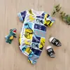 Macacão de Bebê de Manga Curta para o Verão Estilo Fino Body para Bebê Recém-Nascido Macacão para Recém-Nascido Venda por Atacado em Estoque Q