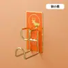 Gancho Adhesivo Sin Costuras Colgante de Pared Estante de Lavabo de Lujo Ligero Artefacto para Colgar Lavabo en el Baño Estante de Almacenamiento para Lavabo sin Agujeros en el Inodoro Gancho