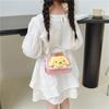 Bolso de perlas para niños, novedad de 2023, con accesorios para muñecas de dibujos animados, bandolera de hombro para niñas, decoración de princesas a la moda.