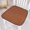 Almofada de assento verão sentar por muito tempo respirável esteira de rattan almofada de banquinho almofada de cadeira almofada de assento almofada de assento almofada de banco de jantar esteira refrescante de verão almofada de cadeira