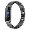 Adequado para Pulseira de Relógio Fitbitluxe, Pulseira de Aço, Bracelete Oco de Liga, Pulseira de Metal, Corrente de Relógio, Corrente de Relógio
