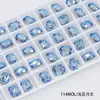 Taladro de uñas Dongzhou 8*6 broca octagonal larga de fondo puntiagudo explosiones de la red social taladro para decoración de uñas taladro de vidrio brillante venta al por mayor