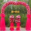 Arco de Flores de Seda Puerta de Flores Completa Puerta de Flores para Boda Evento de Celebración de Apertura de Tienda Nuevo Arco de Flores Soporte para Flores Accesorios de Flores para Boda