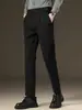 Ropa de Hombre Fengshe / Nueva Colección Primavera/Otoño 2026 Pantalones Casuales para Hombre de Pierna Recta Ajustada Estilo Ligeramente Maduro para Hombre
