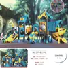 Actividades al Aire Libre Jardín de Infancia Propiedad Comunitaria Tobogán Combinado de Plástico para Niños Instalaciones de Diversión Grandes para B&B al Aire Libre