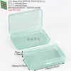 Espejo de Maquillaje Plegable Portátil, Espejo de Retoque de Doble Cara con Caja de Almacenamiento, Espejo Mini con Logo Personalizable