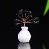Árvore de Cristal Atacado Cristal Rosa Natural Citrino Cascalho Pequeno Vaso Árvore da Fortuna Decoração de Mesa para Casa Enfeites