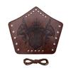 Pulseira de Couro Medieval Masculina Transfronteiriça Viking Vintage Punk Braçadeira de Braço Adereços de Fantasia de Carnaval COSPLAY