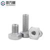 Tornillo hexagonal externo de acero inoxidable 304, adaptador de dientes interno y externo, perno de conversión, tuerca M6M8M20