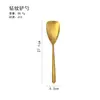 Espátula de Servicio para Restaurante de Acero Inoxidable, Espátula Pequeña para Freír Doméstica, Espátula para Plancha de Postre, Espátula para Freír de Aspecto Elegante