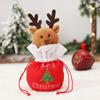 Nova Bolsa de Maçã de Natal Bolsa de Doces de Natal Bolsa de Presente com Boneco Tridimensional Decorações de Feriado de Natal para Crianças