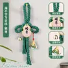 Decoraciones Colgantes para el Festival del Bote del Dragón, Ramillete de Artemisa, Colgante para Puerta, Kit de Materiales Hechos a Mano para Bricolaje, Decoración para Puerta de Entrada, Adornos Colgantes para el Ambiente