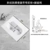 Inodoro de cerámica para baño, hogar, con juego de válvula de pie de cobre, juego de inodoro de sentadilla, lavabo de sentadilla, taza de inodoro, inodoro de sentadilla antiolor