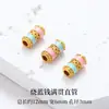 Acessórios Antigos de Latão Dourado Areia Pulseira Recortada Contas Espaçadoras Artesanais Acessórios para Joias DIY Acessórios para Pulseiras Wenwan