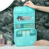 Bolsa de Maquiagem de Celebridade da Internet Sarja Portátil Coreia do Sul Coração de Menina Simples Necessaire Grande Capacidade Bolsa de Maquiagem Masculina Gancho