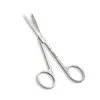 Venta al por mayor del fabricante Tijeras de acero inoxidable para recortar cejas Codo Hilo de corte Cortapelos nasales Tijeras de costura Herramientas de belleza Yangjiang