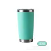 Taza de coche transfronteriza de 20 oz/30 oz, taza de hielo de acero inoxidable 304, taza aislada de gran capacidad, taza de cerveza para coche al por mayor