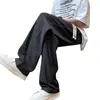 Pantalones Deportivos a Rayas de Bloques de Color Mark Fairwhale para Hombre, Nuevos Pantalones Casuales Rectos de Moda para Primavera y Otoño 2026