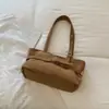 Bestseller de e-commerce transfronteiriço: bolsa tote retrô de grande capacidade para mulheres, uma opção estilosa e única para o trajeto diário, e uma bolsa de ombro da moda