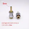 Boquilla de Inflado de Neumáticos de Bloqueo Automático, Adaptador de Conexión Rápida, Tubo Manómetro para Presión de Neumáticos de Coche para Inflar
