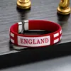 Pulsera de Equipo Nacional para el Mundial 2026 de Estados Unidos, Canadá y México, Pulsera para Muñeca de Fanático del Fútbol, Pulsera Tejida de Regalo Souvenir