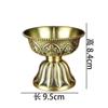 Ocho auspiciosos portavelas hogar Buda cobre puro portavelas metal bronce artesanías Yiwu mayoreo venderá regalos