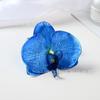 Flor de phalaenopsis artificial grande de 13 cm, tocado DIY, decoración de boda, flor artificial, arreglo de flores de bonsái, cabeza de flor