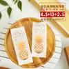 Em estoque Sacola de Embalagem Pineapple Crisp Transparente Fosca Papel Revestido para Alimentos de Panificação Sacola de Papel Algodão para Pão Crocante de Vaca Biscoito