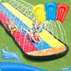 Resbaladilla de Agua de PVC Modelo Nuevo Transfronteriza para Niños, para Dos o Tres Personas, Tabla de Surf Acuática para Césped al Aire Libre para Padres e Hijos, Venta Directa del Fabricante