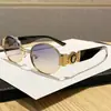 Gafas de sol de moda europeas y americanas de nuevo estilo 2025 con montura ovalada para mujer Gafas de sol para mujer Tendencia Protección UV sunglass Tendencia