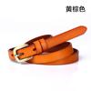 Venta caliente Nuevo cinturón de cuero para damas cuero vacuno puro retro hebilla de pin cinturón para mujer decoración casual venta al por mayor de fábrica