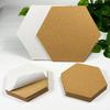 Quadro de Cortiça Hexagonal com Pontos Quadro Inteiro com Verso Adesivo Produtos de Cortiça Autoadesivos Venda Quente Transfronteiriça Quadro de Mensagens Quadro de Exibição