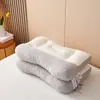 Nueva Almohada Cervical Antitracción, Protección de la Columna Cervical, Ayuda para Dormir, Núcleo de Almohada Masajeador, Funda de Almohada de Látex para Dormitorio Estudiantil, Hogar