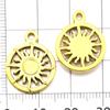 Mezcla 20 Colgantes de Aleación de Oro Antiguo Serie Sol Luna Estrella Accesorios Creativos para Collares DIY
