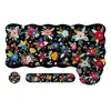 Alfombrilla Grande para Escritorio Borde Ondulado Estilo Floral Fresco Ins Transfronteriza Amazon Temu Antideslizante Alfombrilla para Ratón de Oficina Teclado