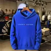 Sudadera con capucha de forro polar para hombre 2025 Marca de moda Comercio exterior Aliexpress Amazon Transfronteriza Sudadera con capucha estampada de forro polar