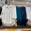 Camisa Feminina de Verão Estilo Japonês com Gola Meio Aberta Elegante, Manga 3/4, Roupa de Trabalho, Moda Básica, Camisa Casual 472484