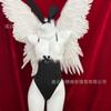 Lencería sexy de conejito de peluche de encaje, mono de mujer, uniforme divertido, seductor, pasión, traje abierto