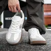 Zapatos de Hombre 2026 Estilo Nuevo Parte Superior de Piel Genuina Versátiles Zapatos de Tabla Retro Zapatos Deportivos Casuales de Caña Baja para Hombre Piel de Cerdo Zapatos de Entrenamiento Alemanes